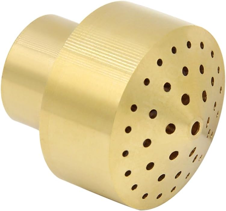 Hooshing Brass Fountain Nozzle 1/2" DN15 Pond Column Water Sprinkle Head for Garden Pond Amusement Park - Image 2